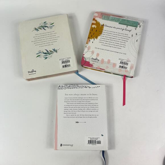 Lot 3 Inspiration Fill-In Journals Bible Christian 100 Day 1 Year Moment Breath - Picture 7 of 16